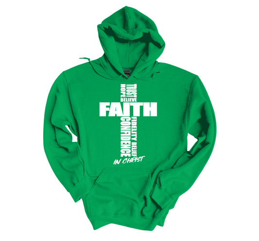 FAITH IN CHRIST Hoodies